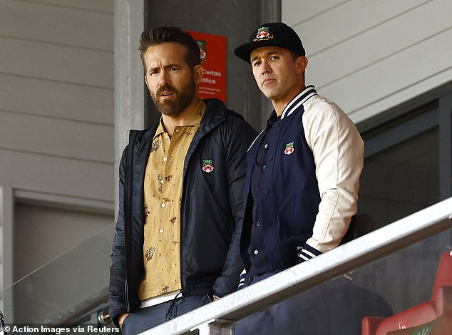 Hollywood owners Ryan Reynolds (left) and Rob McElhenney (right) wanted it in place for the start of next season.