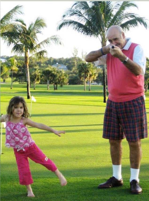 Saskia is a fashion entrepreneur and influencer with over 20,000 followers on Instagram (pictured with her grandfather)