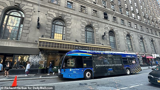 The Roosevelt Hotel (photo), the Paul Hotel and the Paramount Hotel are among the hotels designated to house migrants in Manhattan.