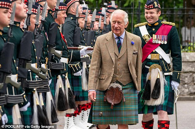 Charles continued his mother's tradition of spending the summer at Balmoral