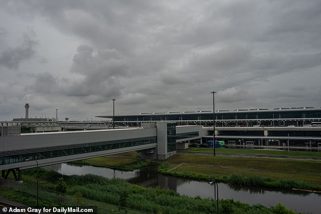 Newark is one of the busiest airports in the country, handling 43.4 million passengers last year.