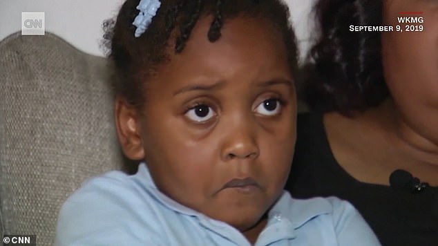 Kaia Rolle suffers from post-traumatic stress and severe separation anxiety after being handcuffed and arrested for throwing a tantrum in first grade