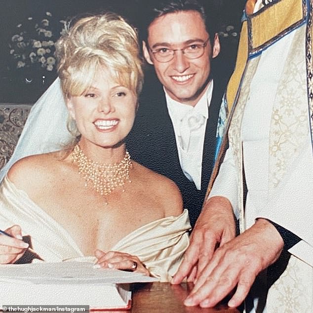 Things move quickly: It was only a few weeks after they started dating that Hugh asked Deborra-Lee to marry him, and the couple married in 1996.