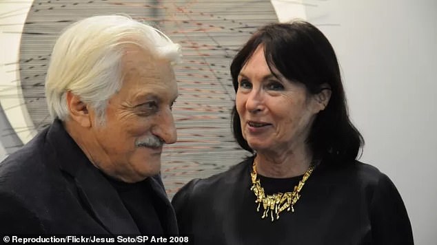 Sabine Boghici was incarcerated in August 2022 and was conditionally released in March for defrauding her mother Genevieve Boghici (right) out of $148.8 million in art, jewelry and money.  His father was Jean Boghici (left), who, at the time of his death in 2015, was considered Brazil's greatest art collector.