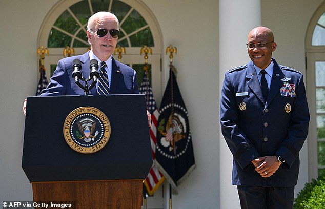 Biden nominated General CQ Brown in May 2023