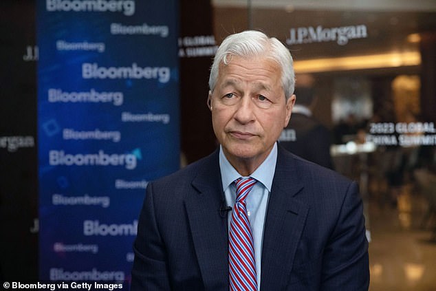 Pictured: Jamie Dimon, chairman and CEO of JPMorgan Chase & Co.,