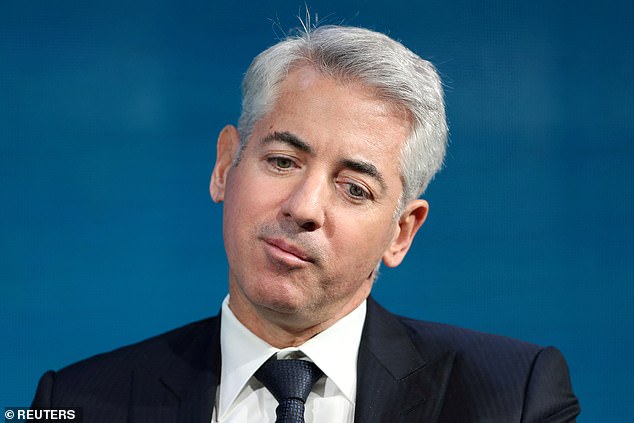 Pictured: Bill Ackman, CEO of Pershing Square Capital, speaks to Wall Street Journal Digital