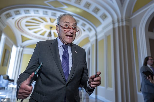 Schumer said he would continue to wear a suit, despite his prerogative to change the dress code.