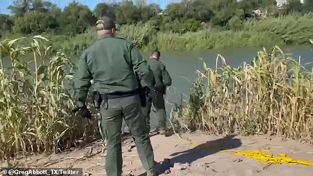 Texas Governor Greg Abbott said the Biden administration cut the razor wire along the border – so he sent people to replace it