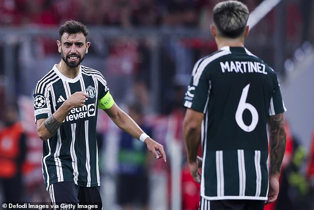 McAteer also criticized the struggles of several first-team stars, including captain Bruno Fernandes