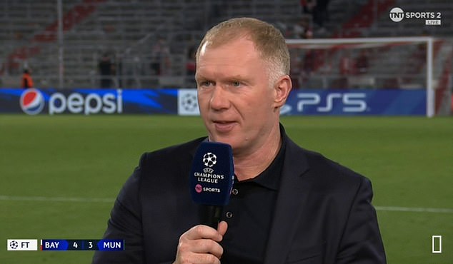 Paul Scholes' comments about United collapsing easily were echoed by the European press