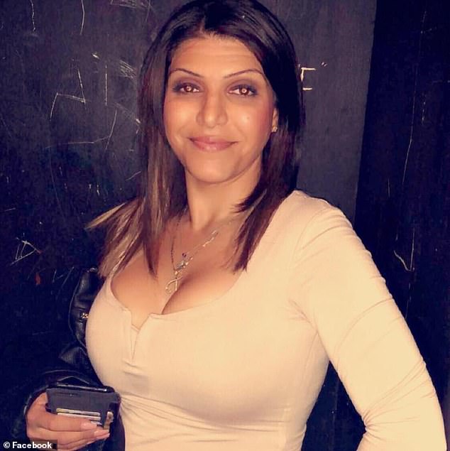 Talah Eldamouni (pictured) was in court on Wednesday - it was five days since her children disappeared from Sydney's west