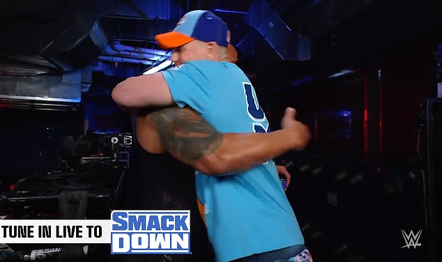 They also came face to face on SmackDown last week, where a tense exchange was teased before they hugged.