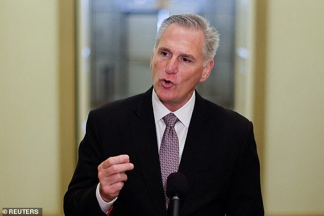 Speaker Kevin McCarthy has questioned US funding for Ukraine