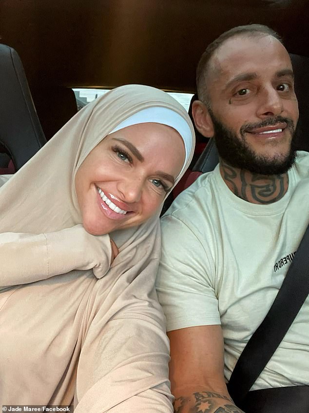 In the days following her husband's death, Heffer dramatically changed the nature of her social media posts, sharing photos of herself in a hijab and scripts from the Quran.