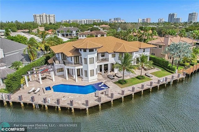 The World Cup winner has purchased a sprawling new $10.75 million estate in Fort Lauderdale