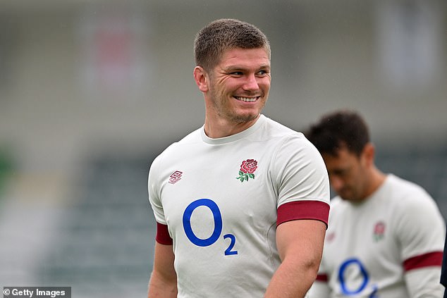Captain Owen Farrell returns at fly-half for England after completing his four-match ban