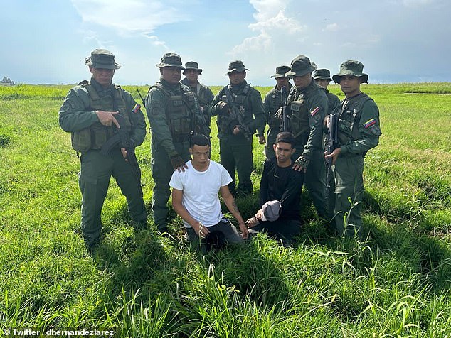 Venezuelan authorities said two prisoners were captured on Wednesday after fleeing the Tocorón detention center in Aragua, Venezuela.