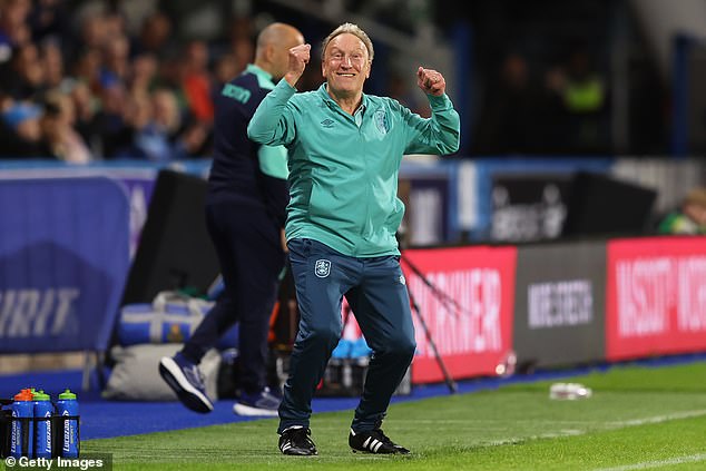 Neil Warnock took charge of his final game for the Terriers in the 2-2 draw against Stoke on Wednesday