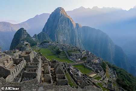 Machu Picchu (seventh) is located in the Andes Mountains
