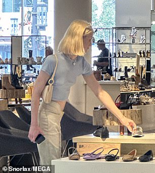 Mulvaney shoes shopping in Los Angeles