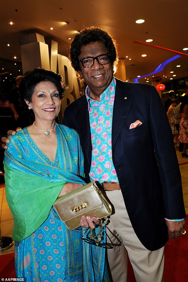 Australian entertainer Kamahl (right) spent many sleepless nights making his decision