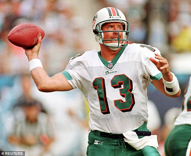 Marino only played for the Miami Dolphins during his 16-year NFL career and won an MVP