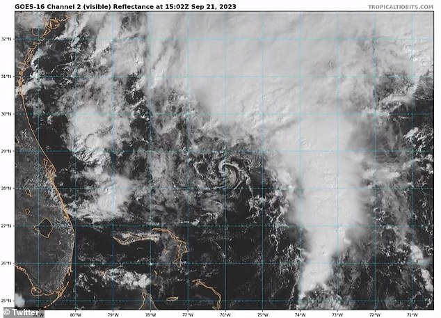 It's called Potential Tropical Cyclone 16 and is expected to become a tropical storm starting Friday as it approaches the North Carolina coast.