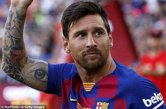 The 36-year-old spent 21 years at Barcelona before leaving for Paris Saint-Germain in 2021