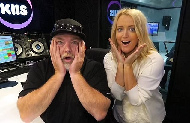 It comes as Kyle recently teased having another child on The Kyle and Jackie O Show.  The 52-year-old spoke about his family plans on air in August after his co-host Jackie 'O' Henderson (pictured right) asked if he was planning to have another baby