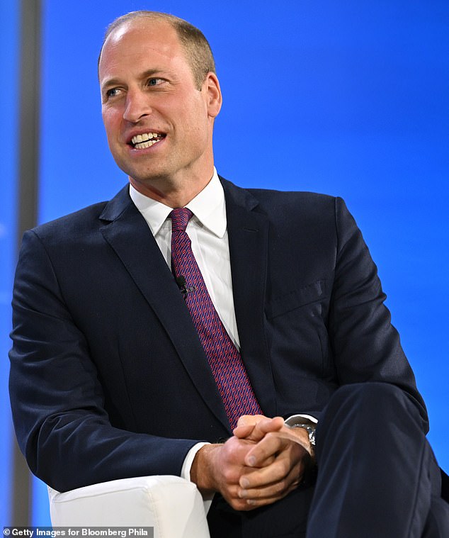 Prince William (pictured) made a solo trip to New York this week to announce the finalists for his Earthshot Prize