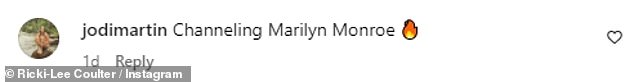 1695379515 691 Ricki Lee Coulters fans compare the singer to Marilyn Monroe as