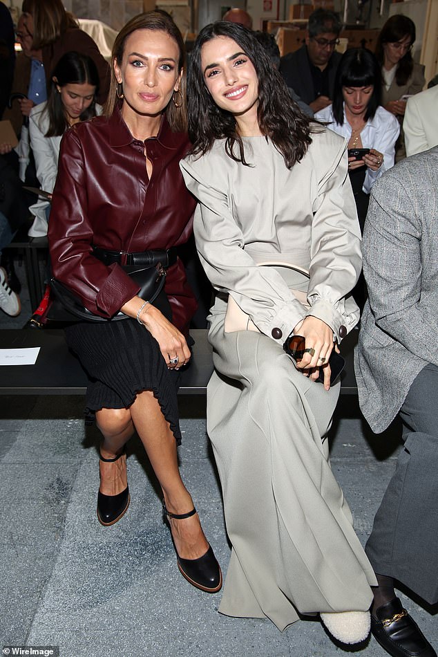 FROW: Nieves Alvarez and Blanca Padilla were at the runway show together