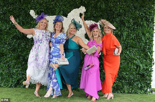 Female racegoers made the most of the third day of the Virgin Bet Ayr Gold Cup Festival