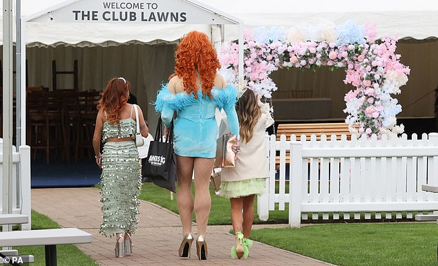 The third day is of course Ladies Day, which means the female racegoers won't disappoint with glamorous ensembles