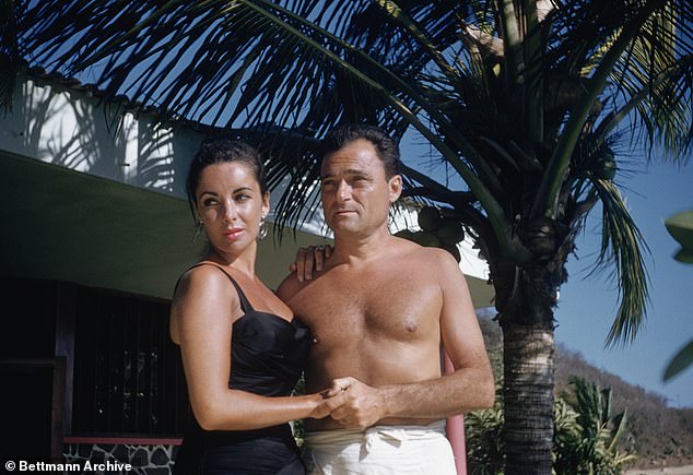 In 1957, the same year her marriage to Wilding ended, Elizabeth moved on quickly, marrying film producer Mike Todd and honeymooning in Acapulco, Mexico (pictured)