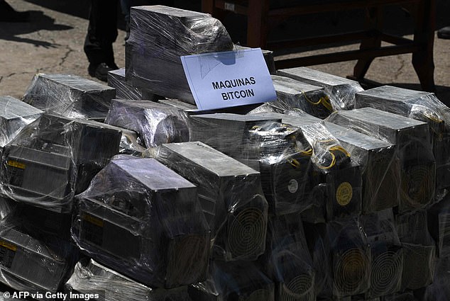 Bitcoin mining machines were seized from a room in the Tocorón prison controlled by the Tren de Aragua, the most powerful gang in Venezuela