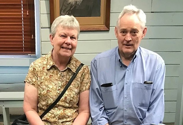 Ian Wilkinson and Heather Wilkinson (both pictured) became seriously ill after eating wild mushrooms.  Mrs Wilkinson died while her husband was in hospital