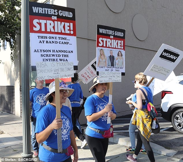 On Wednesday, attention was paid to the ABC competition show, with protesters calling out Matt as well as Mira and Alyson