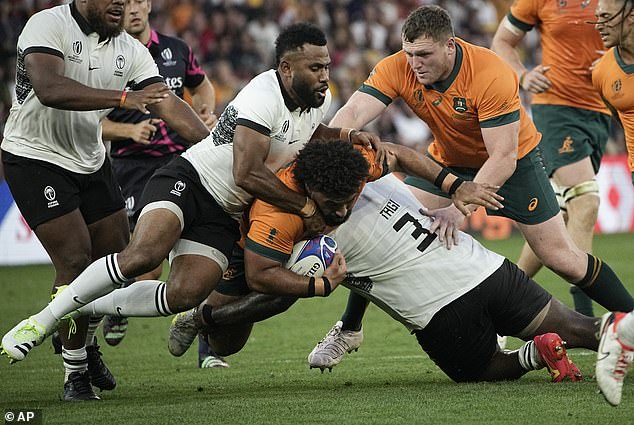 Fiji defeated Jones' side 22-15 last weekend in what has been the shock of the tournament so far