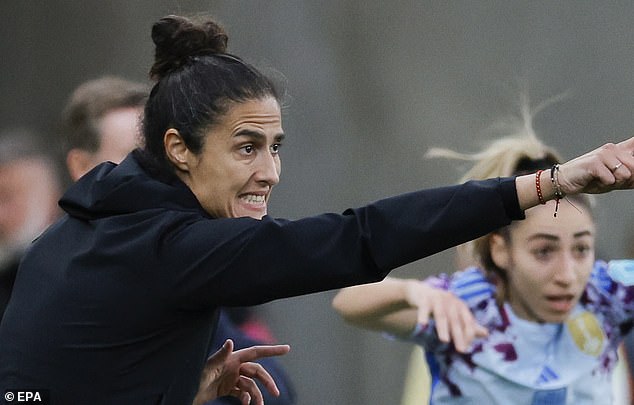 Spanish boss Montse Tome took charge of her first game after Jorge Vilda's dismissal