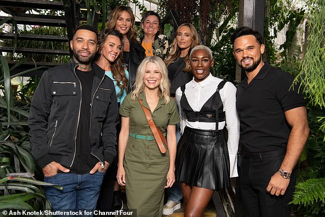 MIA: Matt Hancock, Montana Brown, James Argent, Kirsty-Leigh Porter, Gareth Thomas, Jon-Allan Butterworth and Siva Kaneswaran complete the cast - but they were absent from the launch