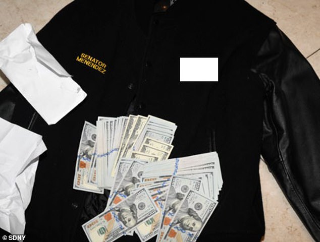 Cash was found in envelopes during a raid on Menendez's home in June 2022