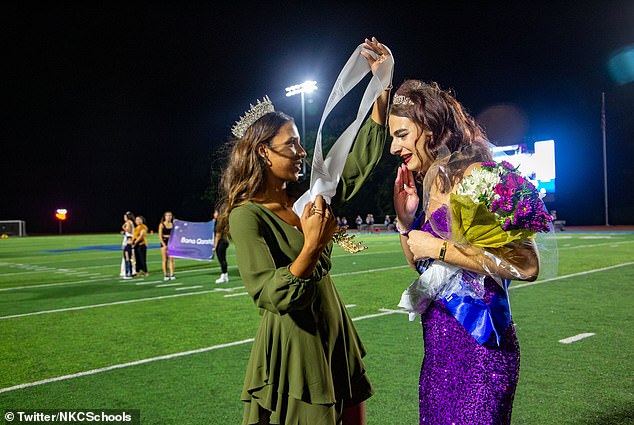 Reaction to Young's coronation has been divided on social media platforms: 'another reminder to all girls that men are the best women'