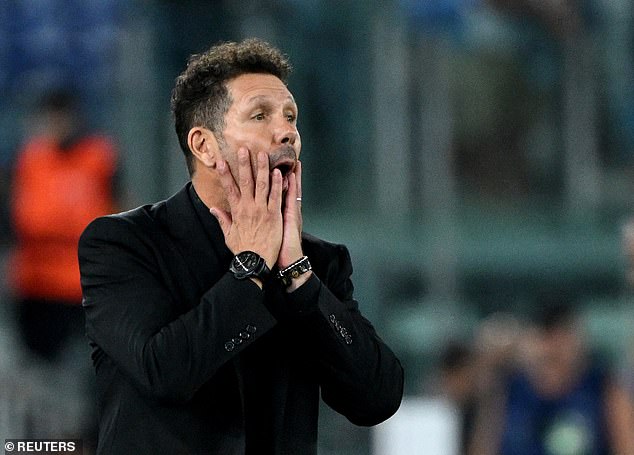 It could end a painful week for Diego Simeone after a 3-0 defeat to Valencia and Lazio's equalizer at the death in midweek