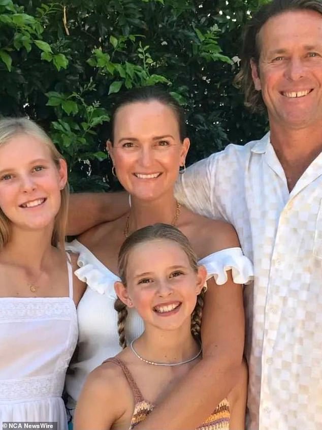 Gold Coast mother of two Alysia Van Vliet recently recovered from influenza B