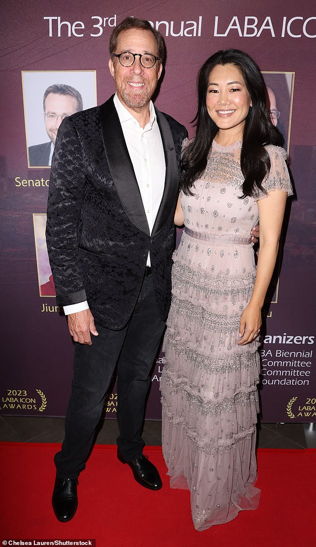 Duo: Rob Minkoff and Crystal Minkoff looked amazing as they attended the third annual affair