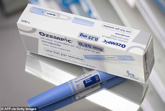 It comes amid rising demand for weight loss drugs such as Ozempic (pictured) and Wegovy