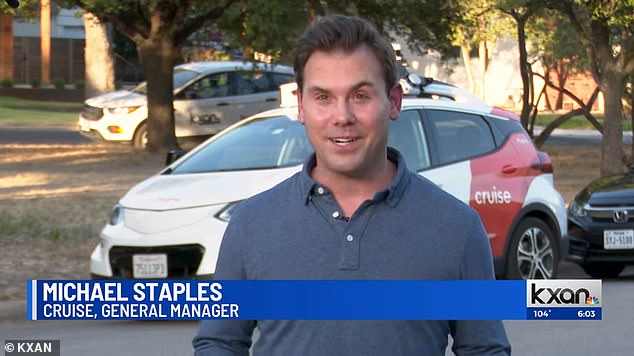 Michael Staples (pictured), Cruise's general manager, emphasized in his interview with KXAN that self-driving cars are really needed