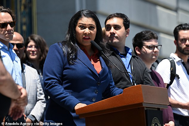 London Breed, who took office in 2018, has come under fire for increased crime rates and quality of life issues following the pandemic